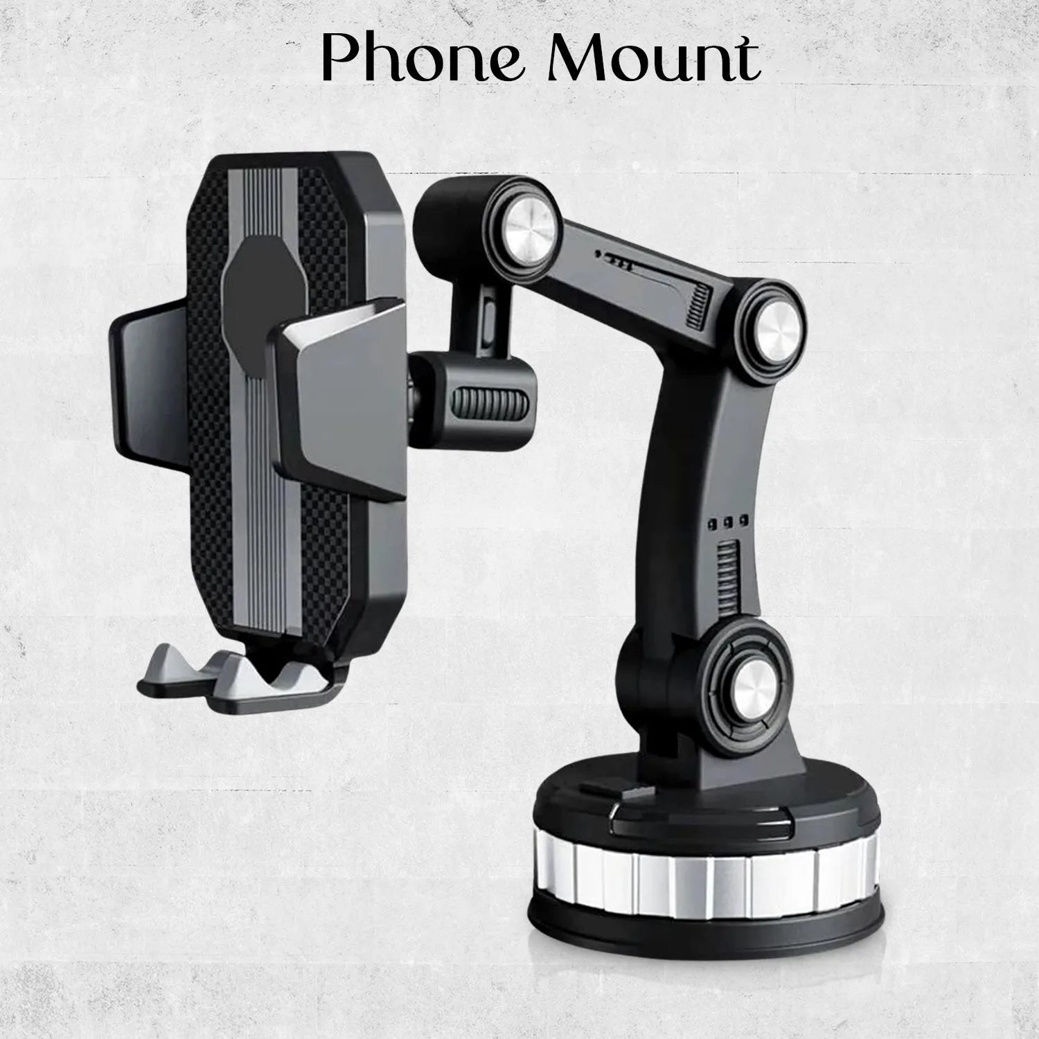 360° Rotation Car Phone Holder Mount – Drive with Confidence & Convenience - Dreamzhub