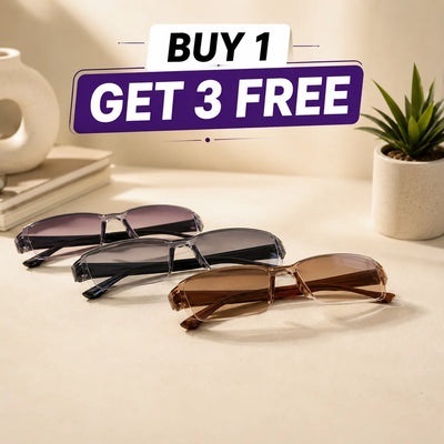 Rimless Bifocal Adaptive Reading Glasses – Buy 1 Get 3 Free