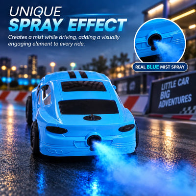 Millionaire High-Speed RC Car with Rear Lights – Blue