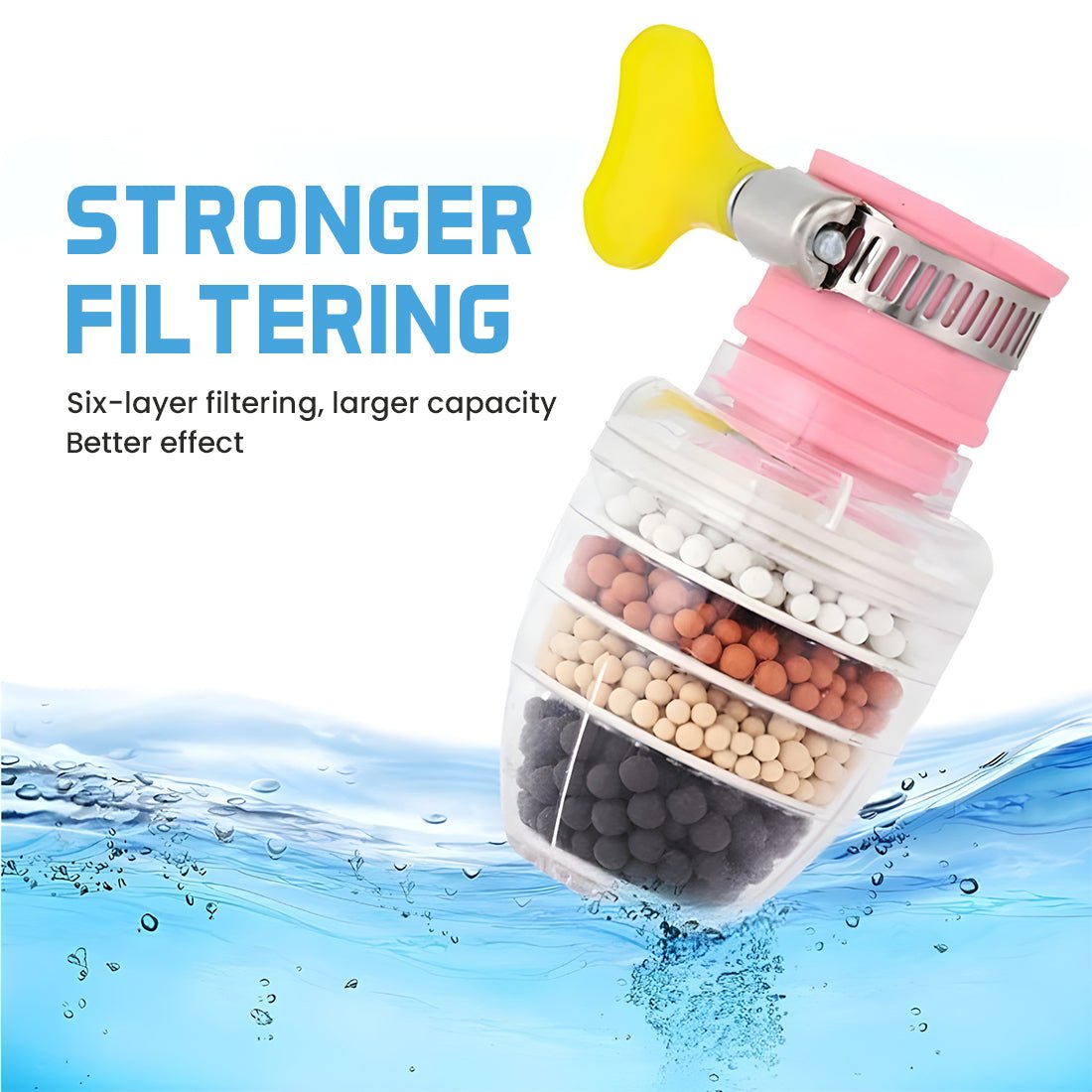 6 Layers Water Purifier Filter Faucet - Dreamzhub