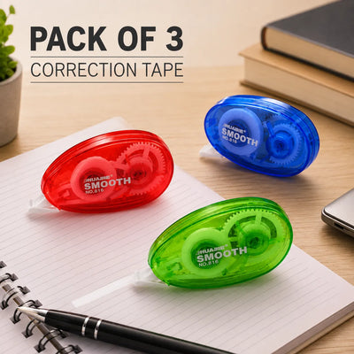 Pack of 3 Correction Tape
