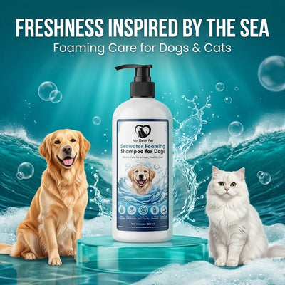 Seawater Foaming Shampoo For Dogs & Cats