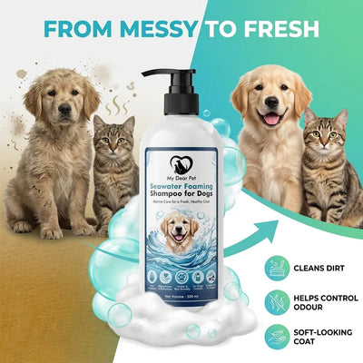 Seawater Foaming Shampoo For Dogs & Cats