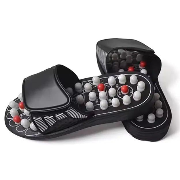 Acupressure Reflexology Massage Slippers – Magnetic Therapy Foot Massage Sandals for Pain Relief & Relaxation - Dreamzhub