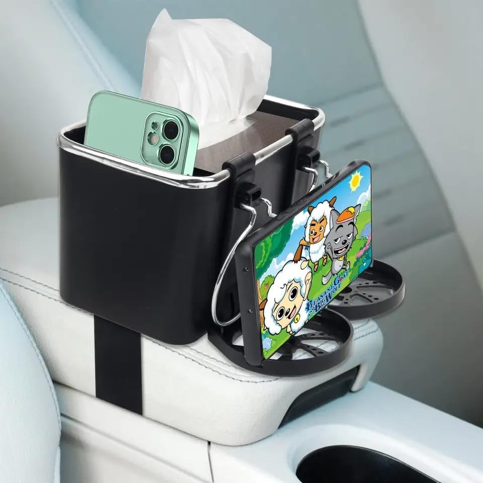 Adjustable Car Armrest Box | Ergonomic Design with Extra Storage Space - Dreamzhub