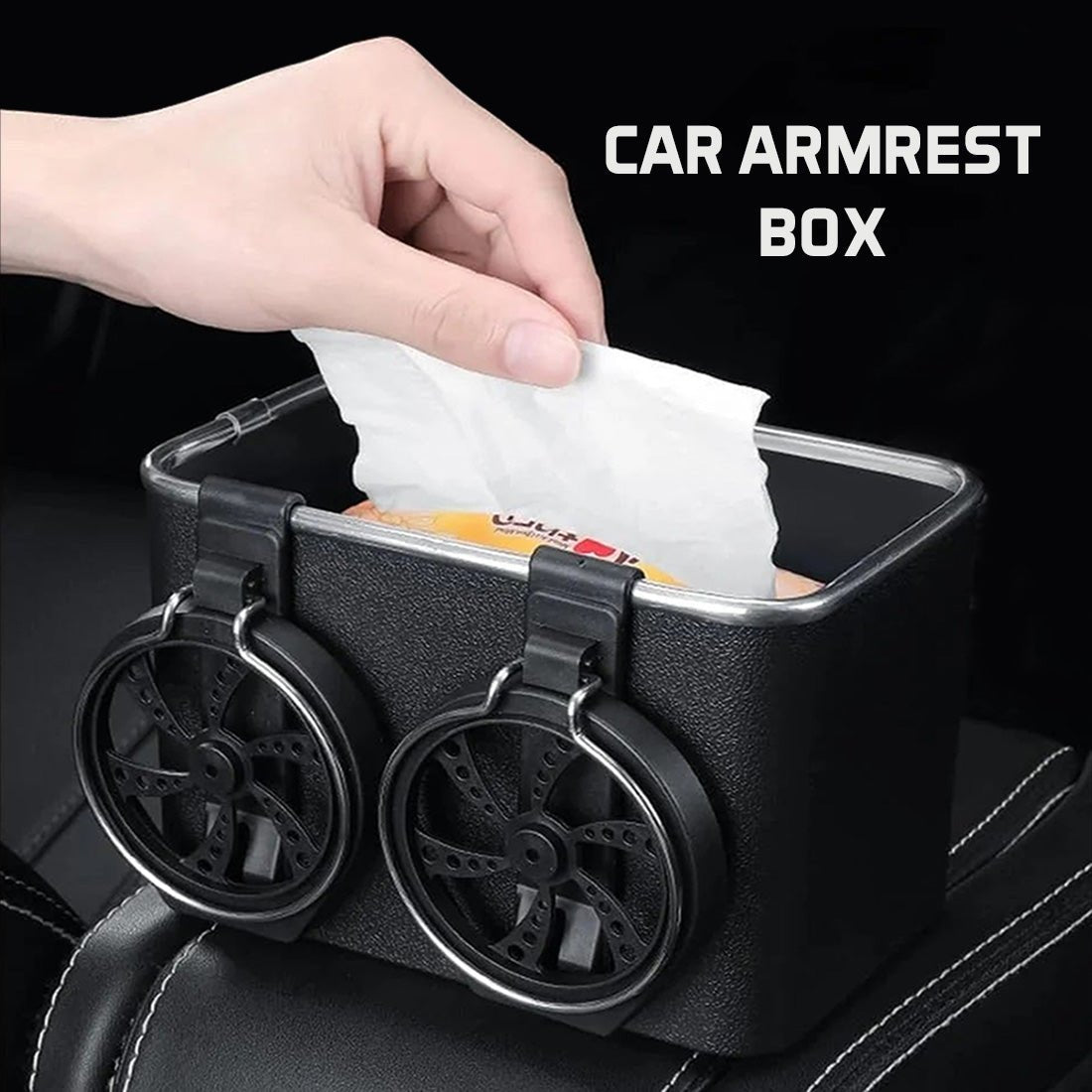 Adjustable Car Armrest Box | Ergonomic Design with Extra Storage Space - Dreamzhub