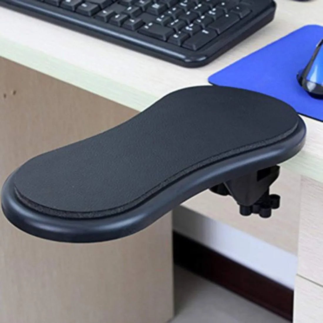 Adjustable Ergonomic Computer Arm Wrist Rest – Attachable Desk Support for Pain - Free Typing & Gaming - Dreamzhub