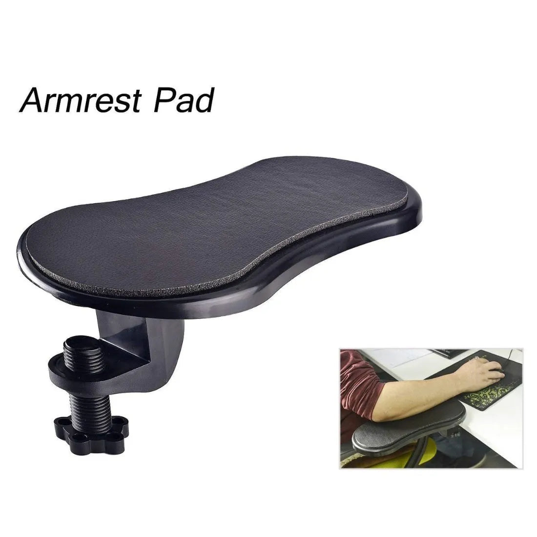 Adjustable Ergonomic Computer Arm Wrist Rest – Attachable Desk Support for Pain - Free Typing & Gaming - Dreamzhub