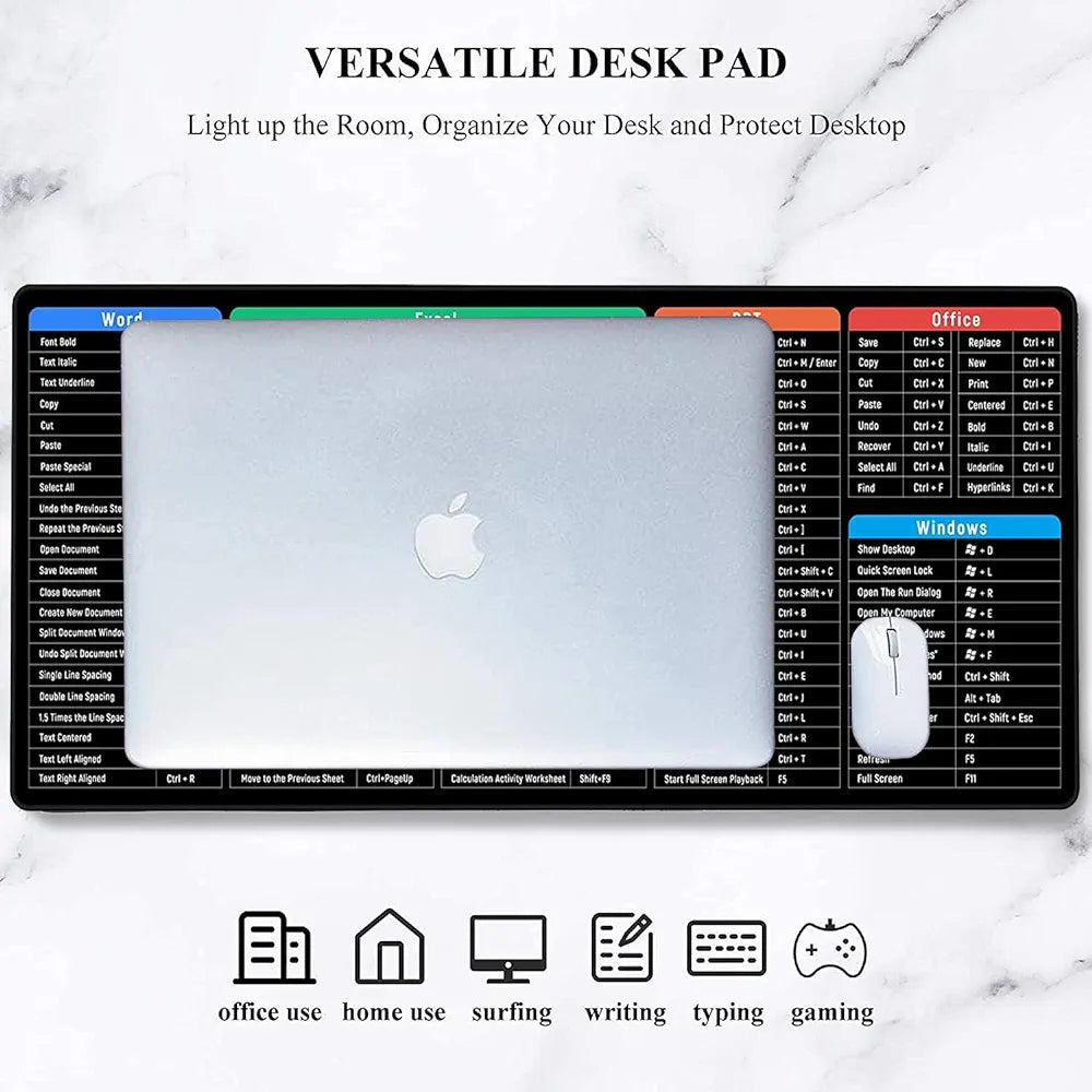 Anti - Slip Keyboard Pad With (Shortcut Key Patterns) - Dreamzhub