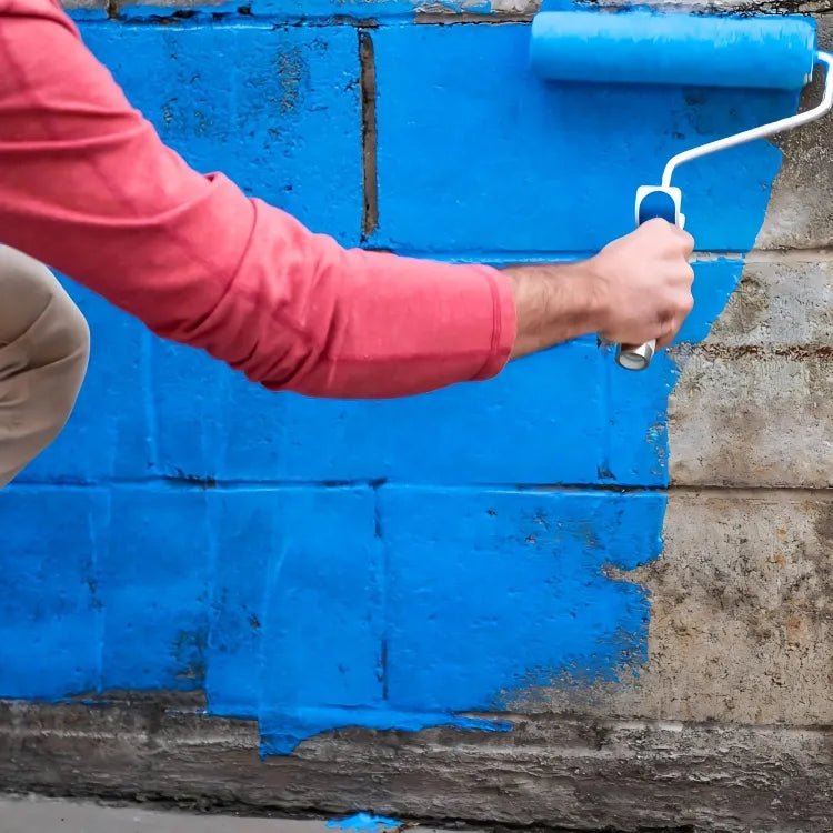 Blue Max Liquid Rubber Waterproofer For Wood, Concrete & Masonry With Blue Crack Seal Technology - Dreamzhub