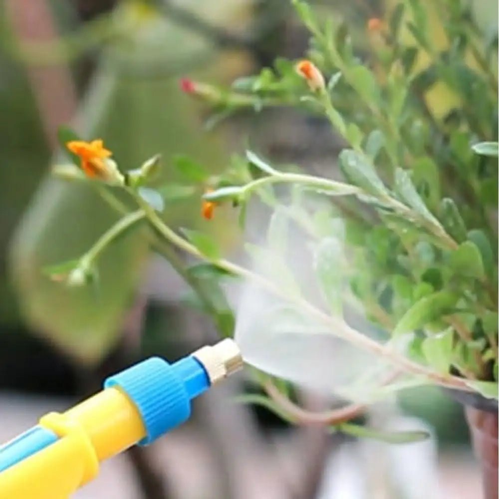 Bottle Pressure Sprayer Attachment | Handheld Pump Spray Gun | Adjustable Nozzle for Gardening & Cleaning - Dreamzhub