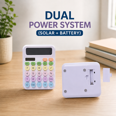 Portable Solar-Powered Calculator