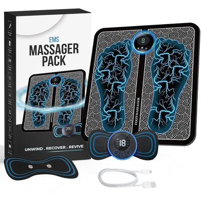 Compact Electric Foot Massager | Spa - Like Comfort for Home and Office - Dreamzhub