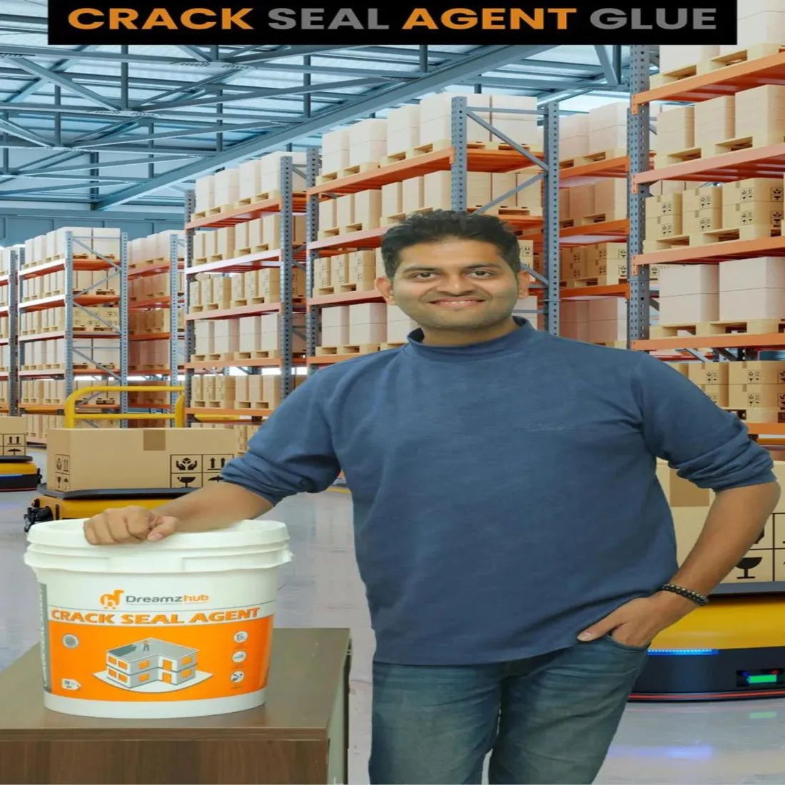 Crack Seal Agent - Solution for Surface Repairs - Dreamzhub