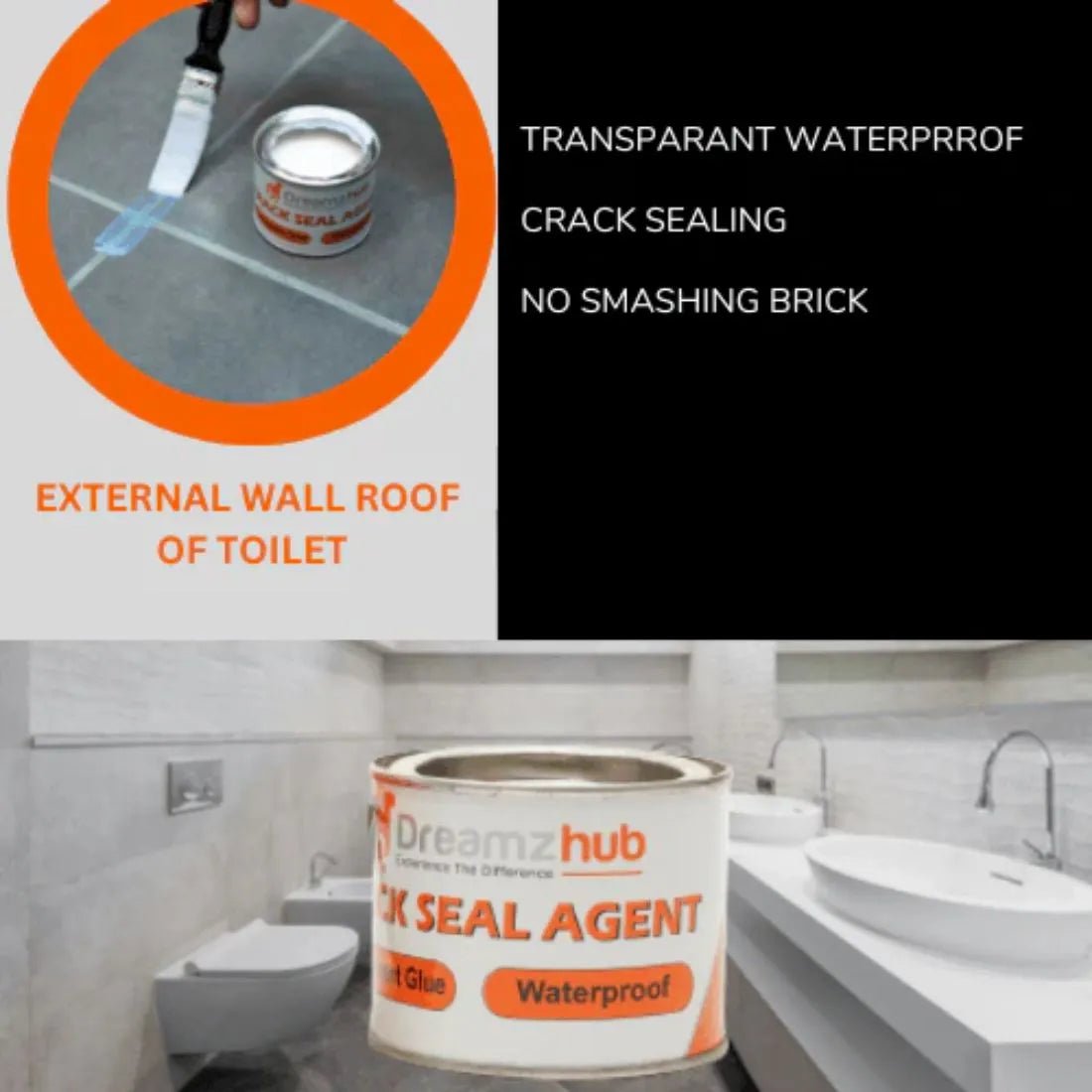 Crack Seal Agent - Solution for Surface Repairs - Dreamzhub