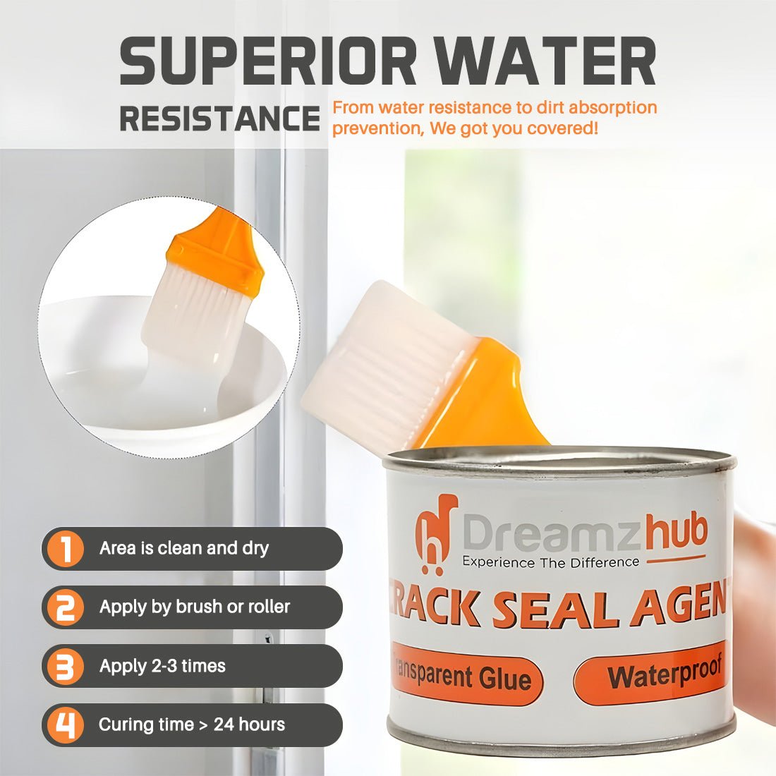 Crack Seal Agent - Solution for Surface Repairs - Dreamzhub