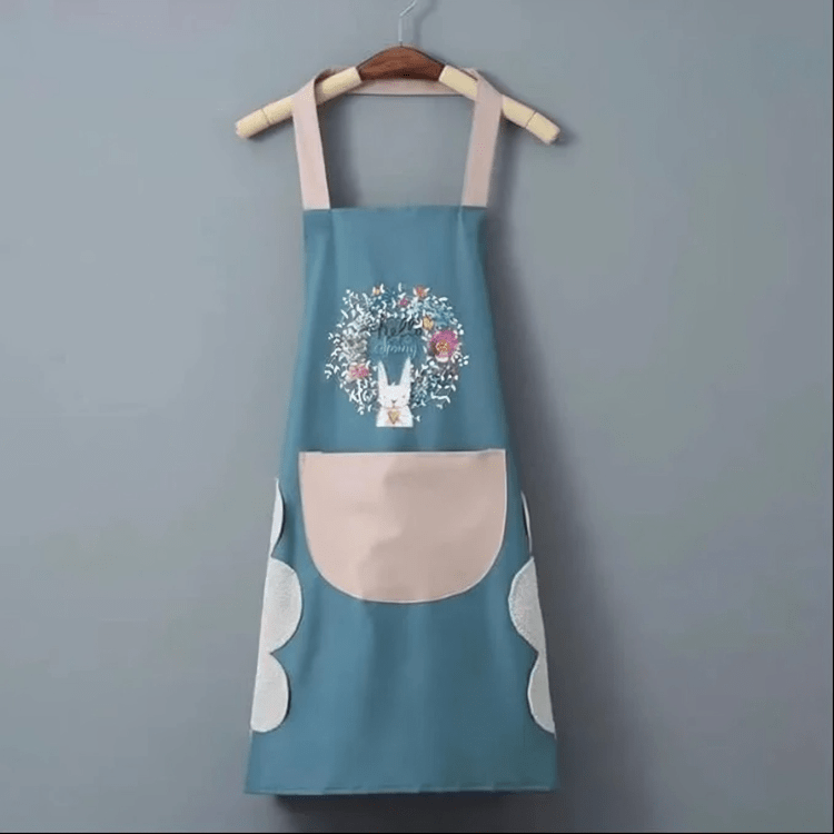Cute Kitchen Apron with Front Pocket - Dreamzhub