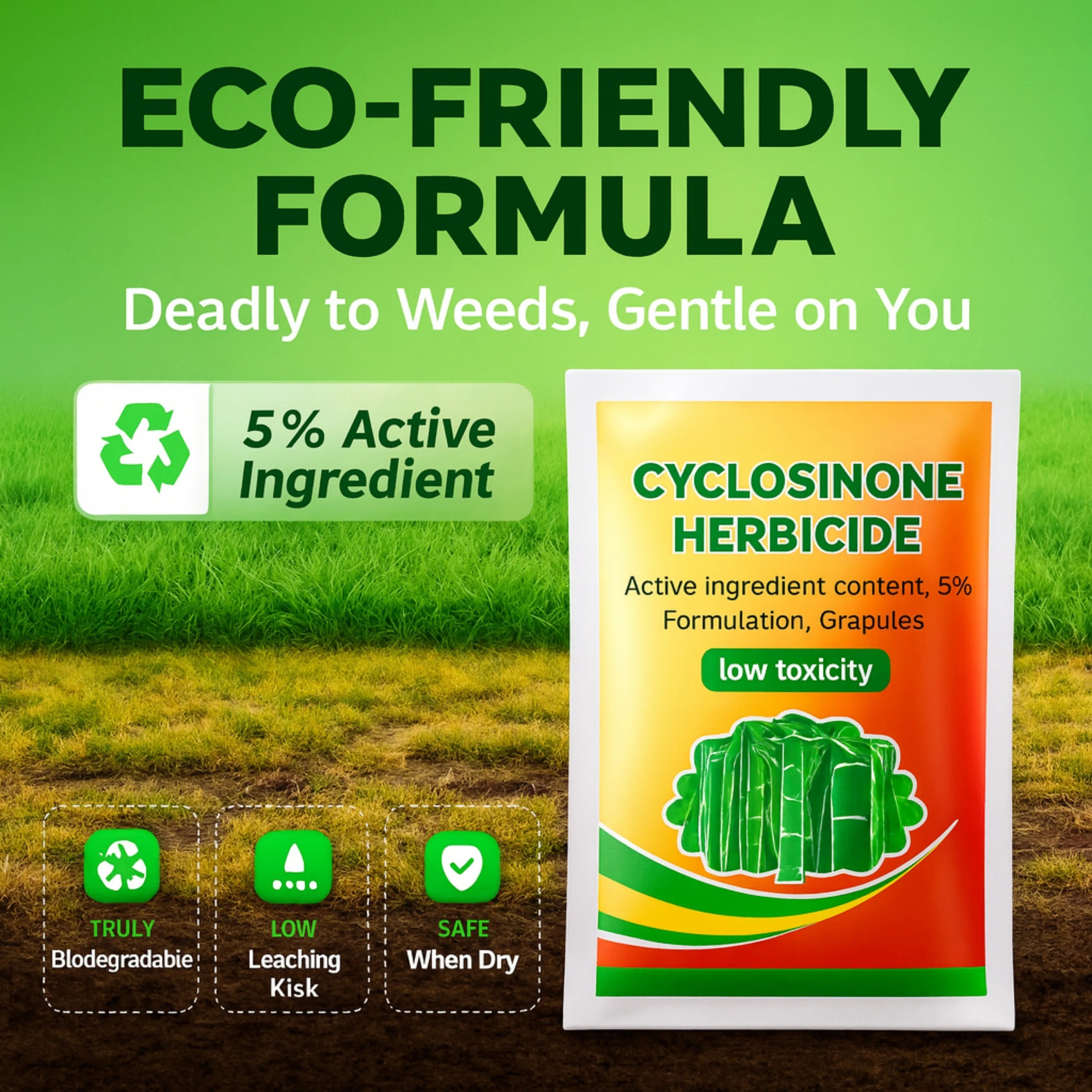 Cyclosinone Herbicide Granules - Dreamzhub