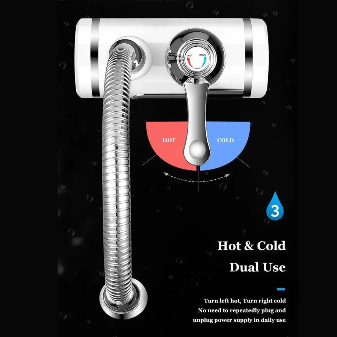 Digital Water Heater Tap - Instant Hot Water - Dreamzhub