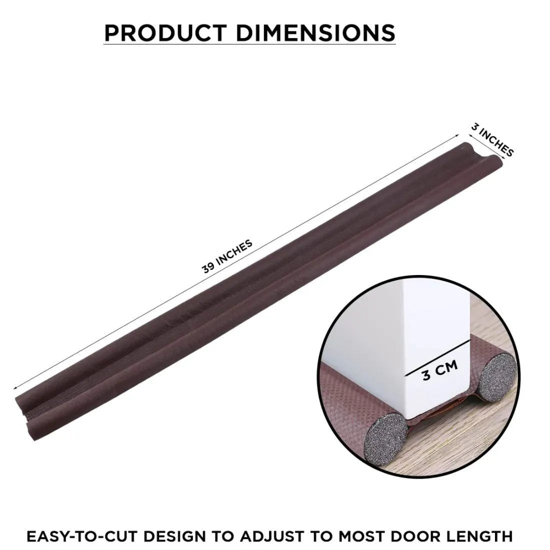 FLEXIBLE DOOR BOTTOM SEALING STRIP - Door Bottom Seal - Dreamzhub