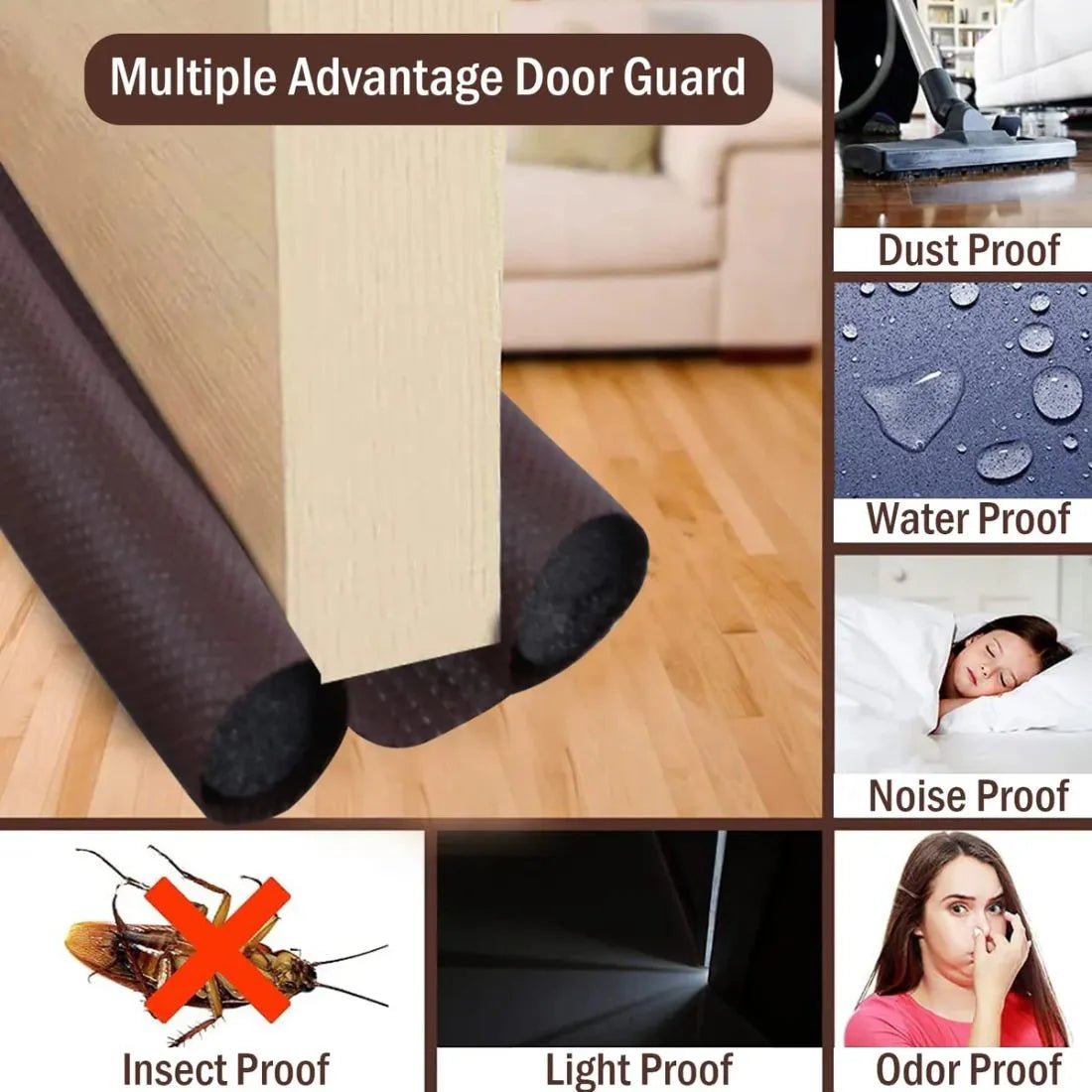 FLEXIBLE DOOR BOTTOM SEALING STRIP - Door Bottom Seal - Dreamzhub