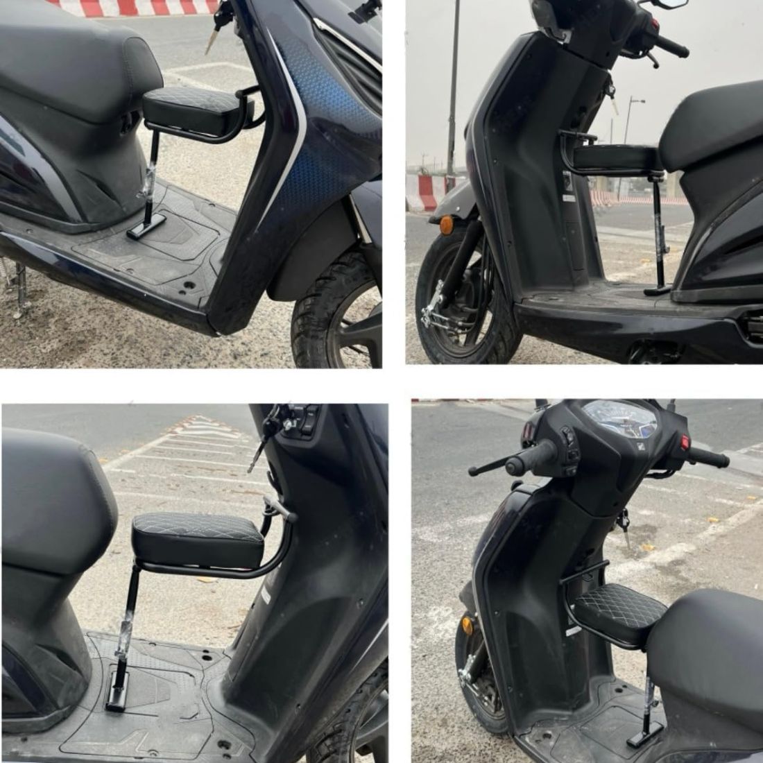 Foldable Front Baby Seat for Scooter – Comfortable & Safe Child Sitting on Scooty - Dreamzhub