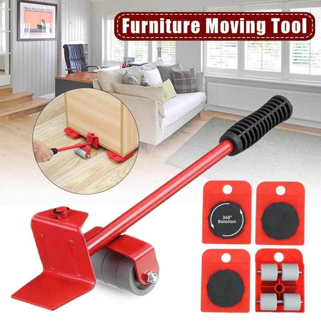 Furniture Moving Tool - Effortless Rearranging - Dreamzhub