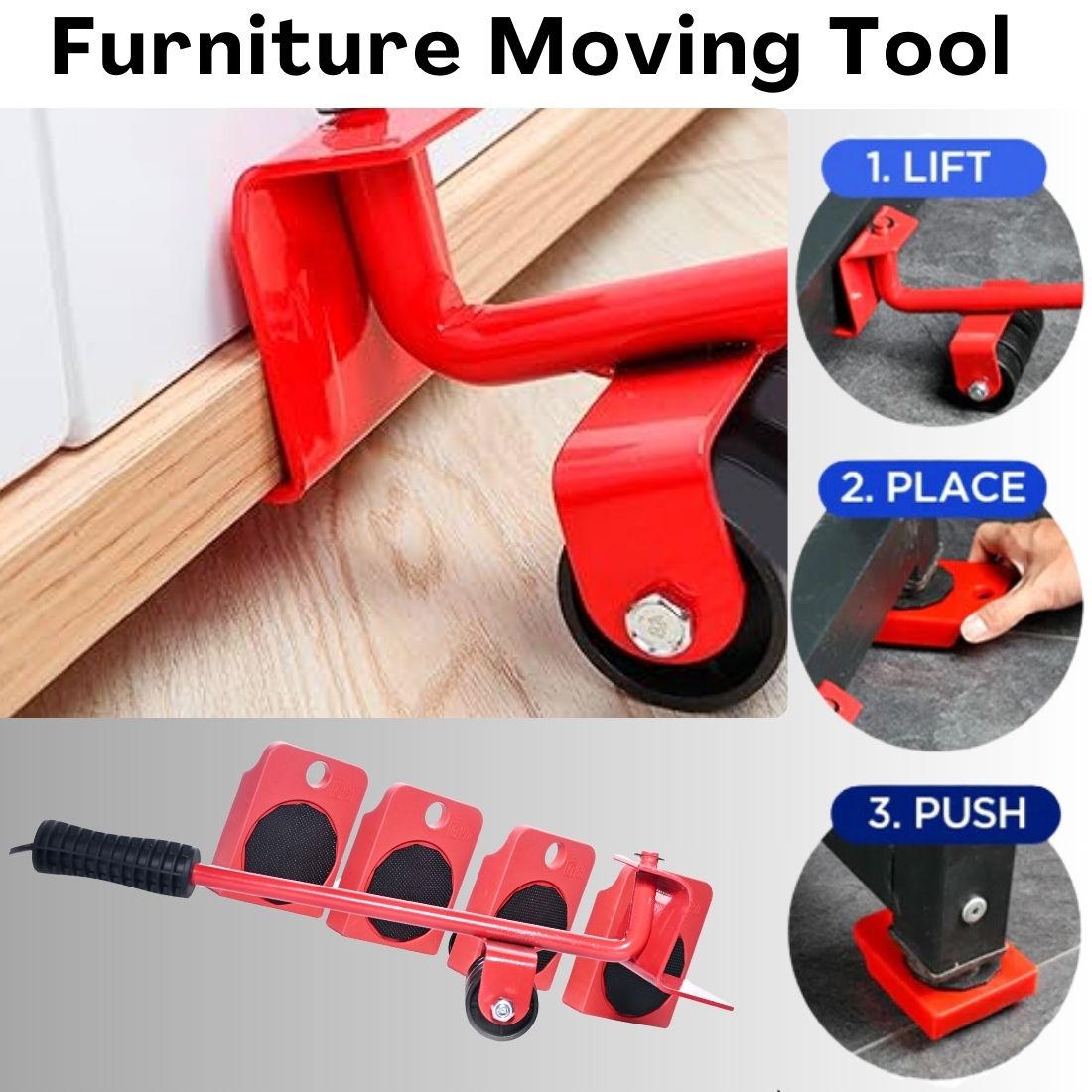 Furniture Moving Tool - Effortless Rearranging - Dreamzhub