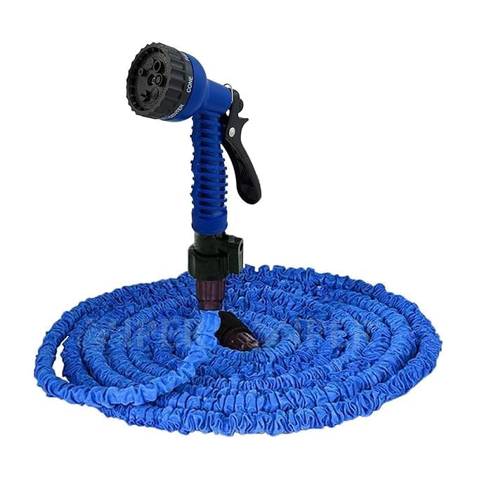 Garden Hose Pipe with Universal Tap Connector | Lightweight, Weather - Resistant Design - Dreamzhub