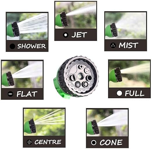 Garden Hose Pipe with Universal Tap Connector | Lightweight, Weather - Resistant Design - Dreamzhub