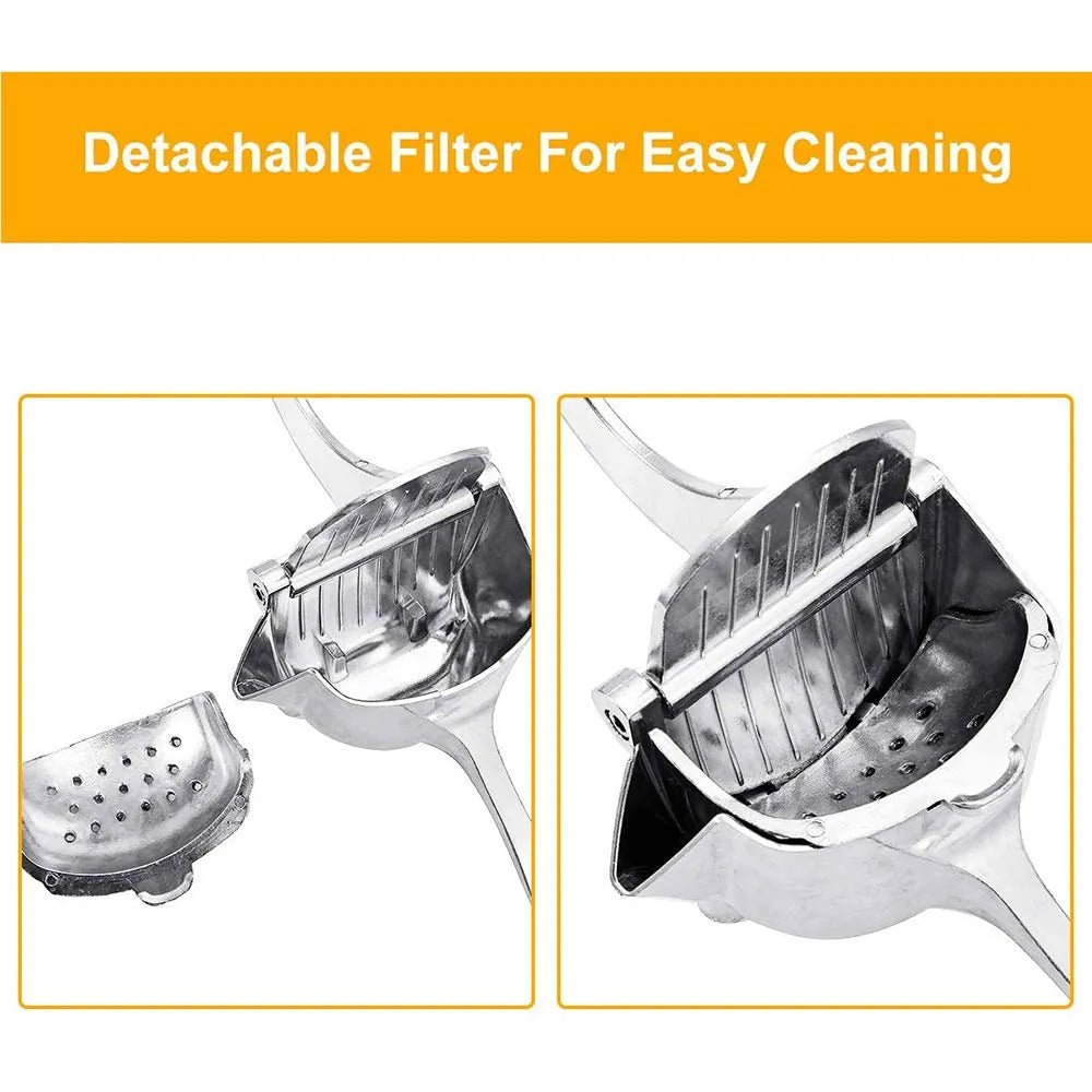 Hand Press Juicer Aluminum – Effortless Juicing, Maximum Freshness - Dreamzhub