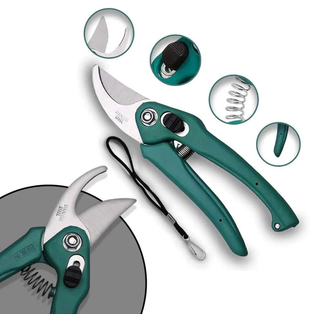 Heavy - Duty Garden Pruning Shears - Dreamzhub