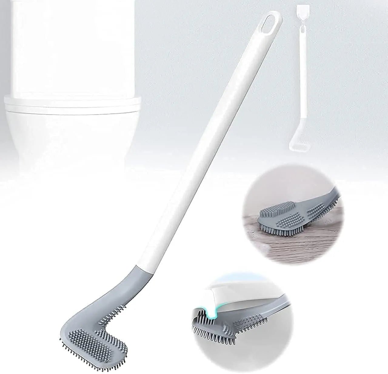 Hockey Toilet Brush Pack: Sleek, Hygienic, and Effortless Cleaning for a Sparkling Bathroom - Dreamzhub