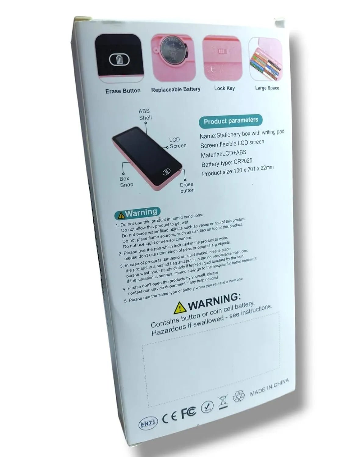 LCD Drawing Pen Case Compass Box - Dreamzhub