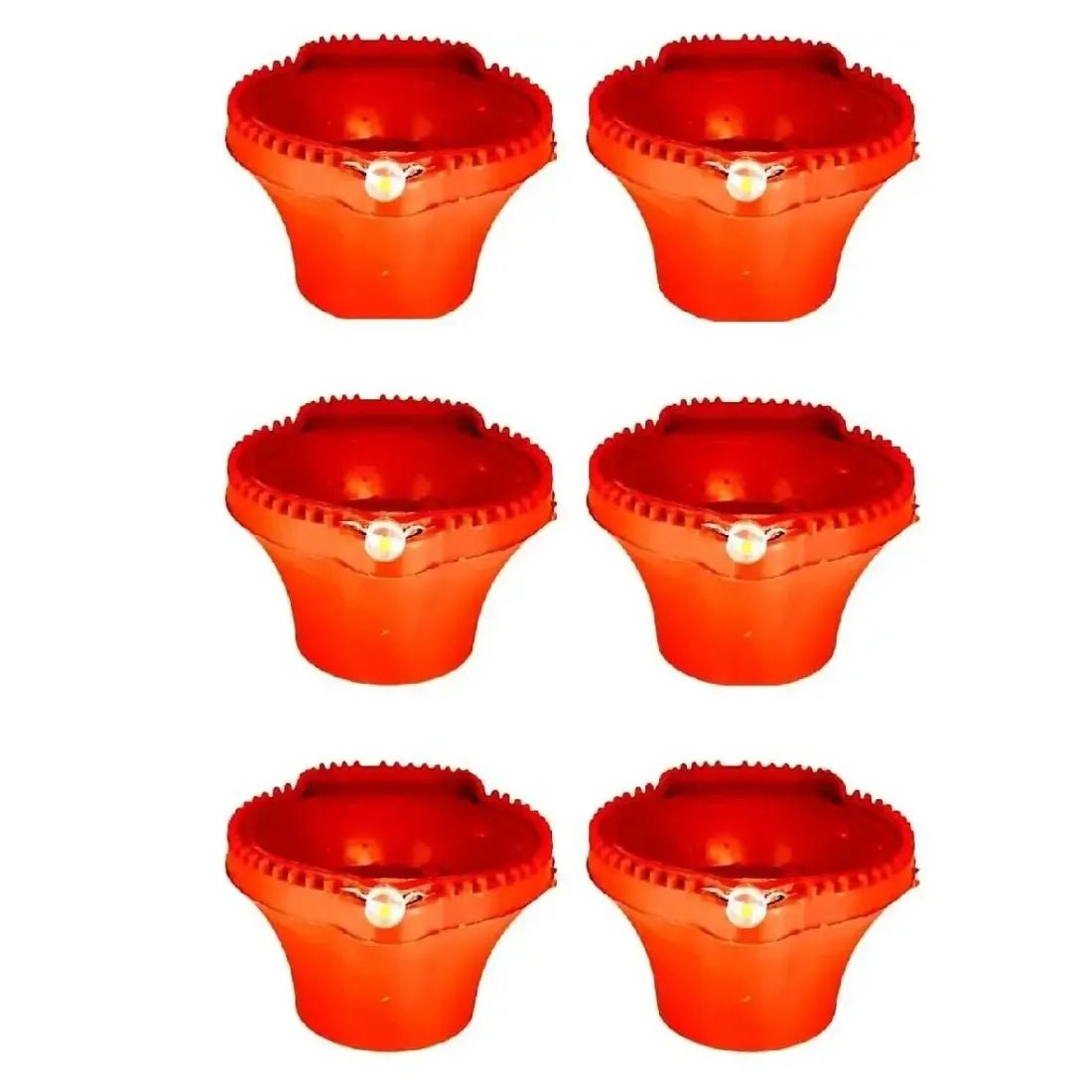 LED Water Sensor Diyas – Plastic Floating Diyas with Ambient Lights - Dreamzhub