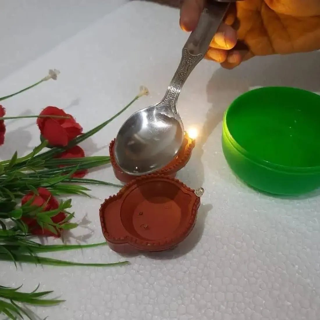 LED Water Sensor Diyas – Plastic Floating Diyas with Ambient Lights - Dreamzhub