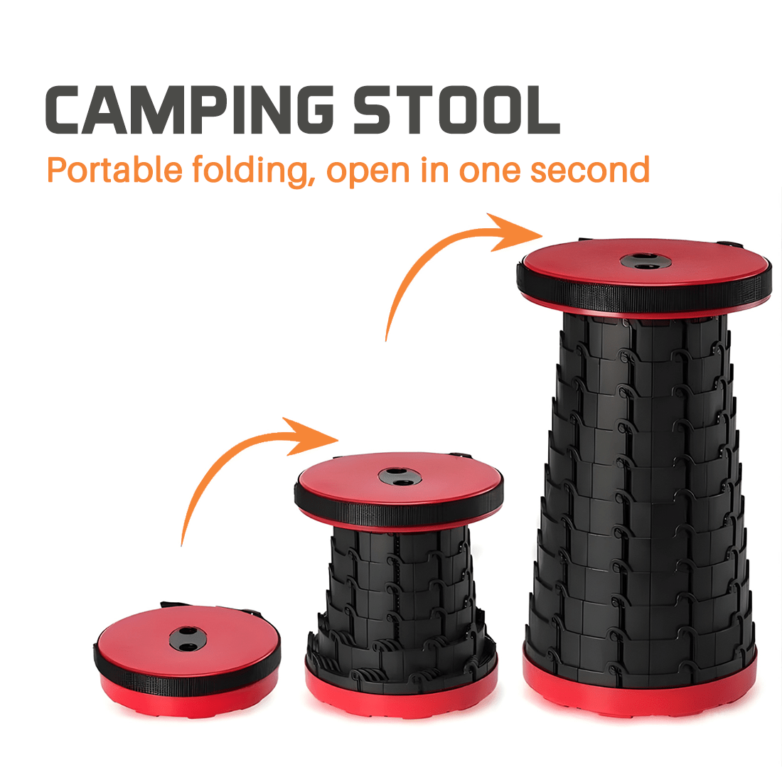 Lightweight Folding Stool - Dreamzhub