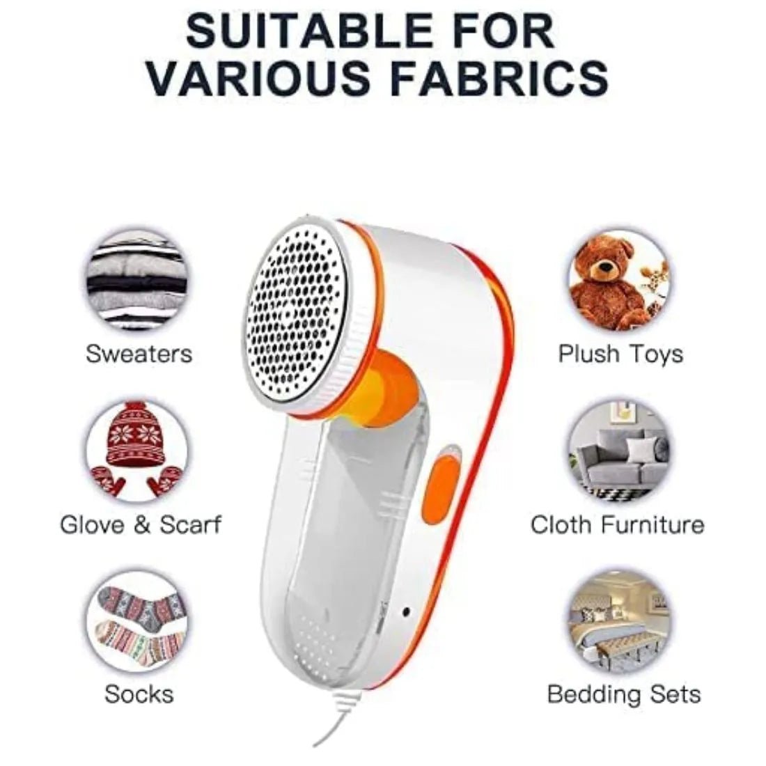 Lint Remover for Clothes – Electric Fabric Shaver for Woolens & Everyday Wear - Dreamzhub