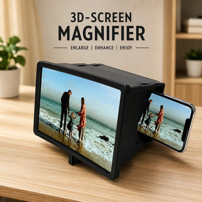3D-Screen Magnifier with Eyes Protection Enlarged