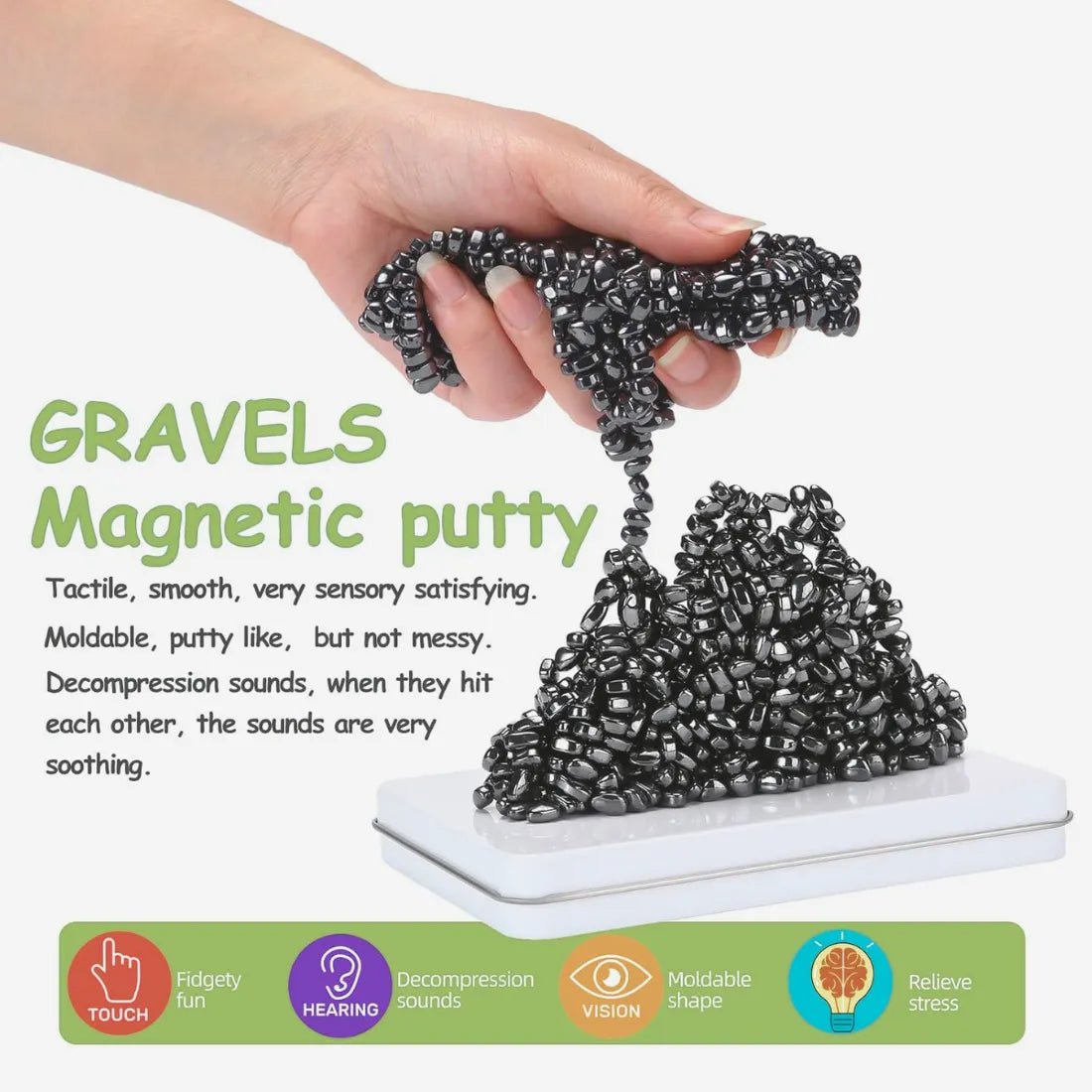 Magnetic Ferrite Stones – Natural Healing & Energy Balancing Stones - Dreamzhub