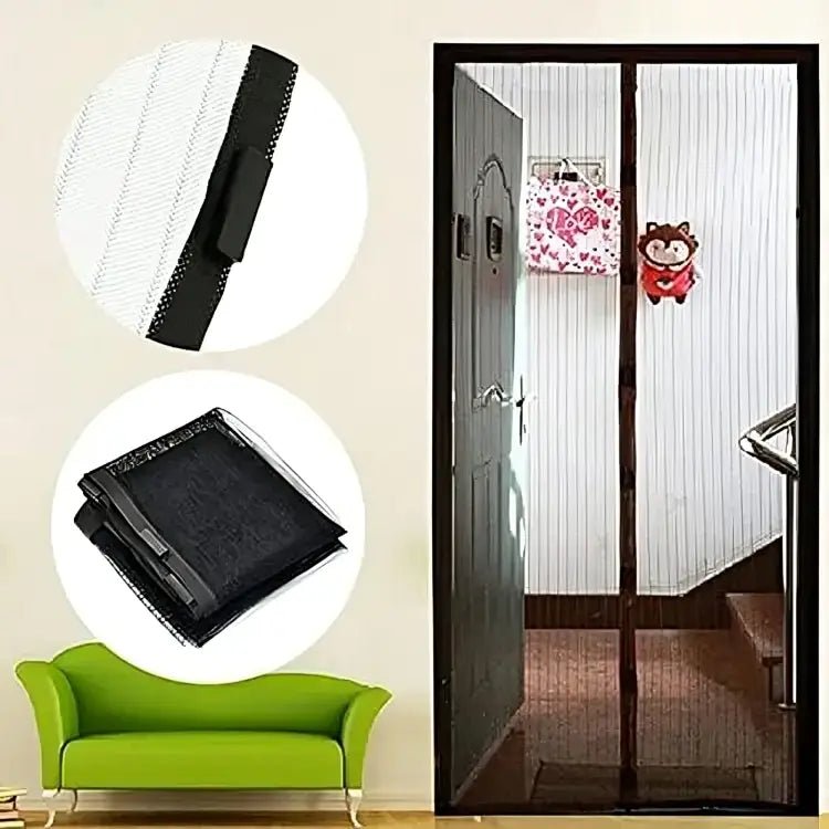 Magnetic Screen Door - Mosquito Curtain for All Door Types & Sizes - Dreamzhub