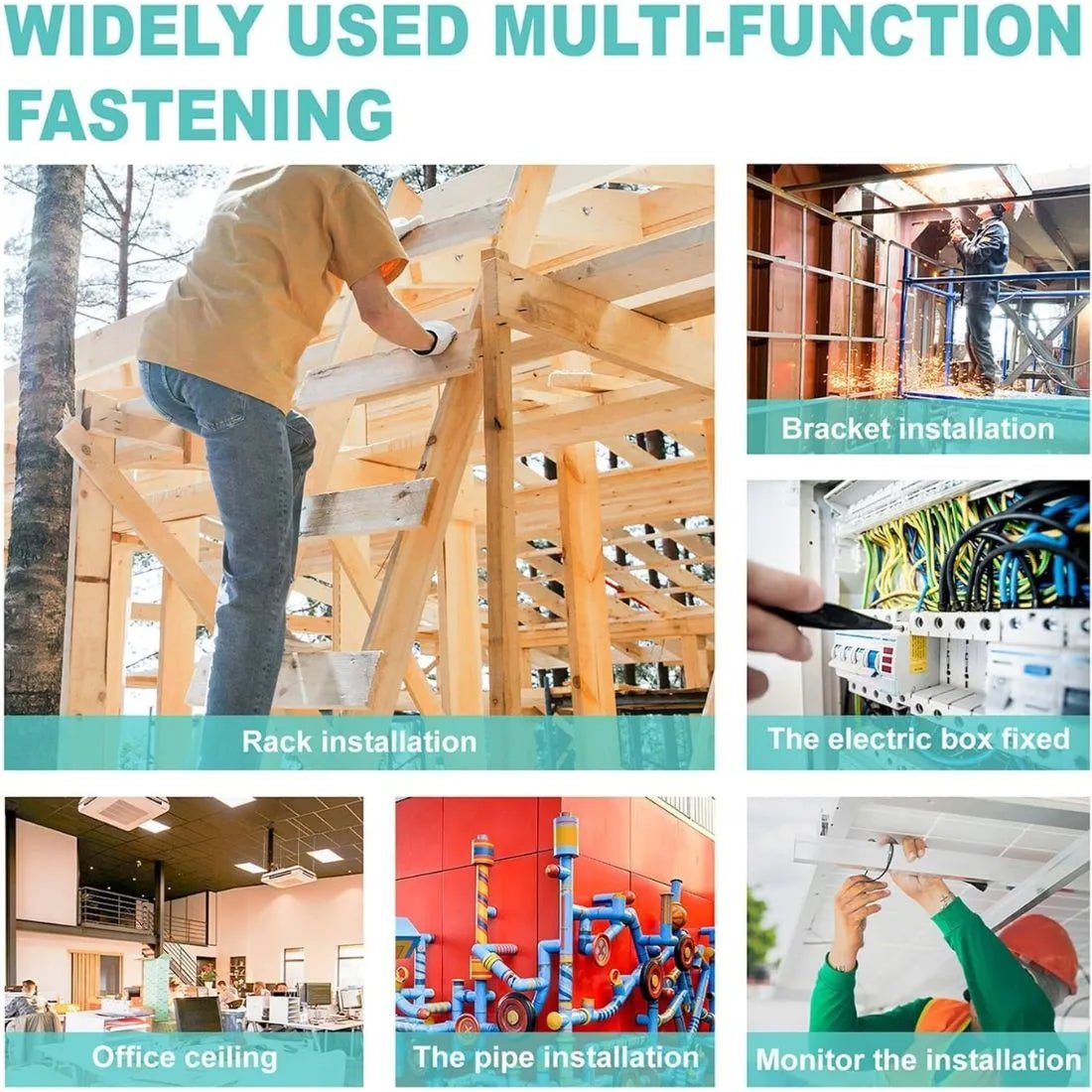 Manual Steel Nail Gun Tool for Wood & Wall Fixing - Portable Mini Nail Shooting Machine - Dreamzhub