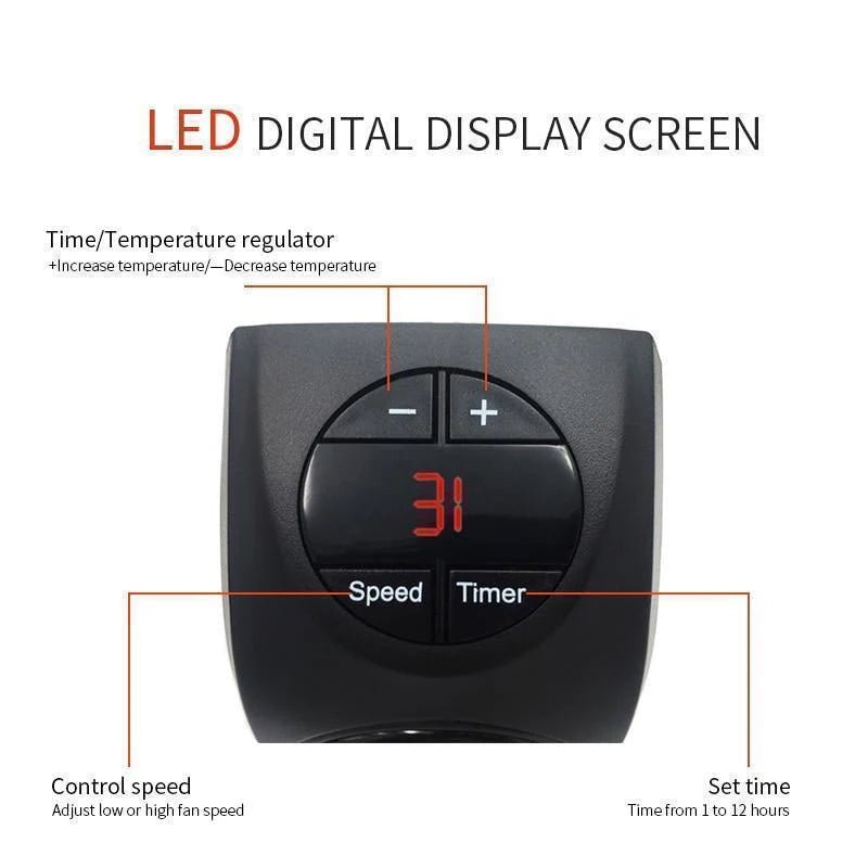 Mini Electric Portable Room Heater – Compact, Efficient, and Stylish Heating Solution By Dreamzhub - Dreamzhub
