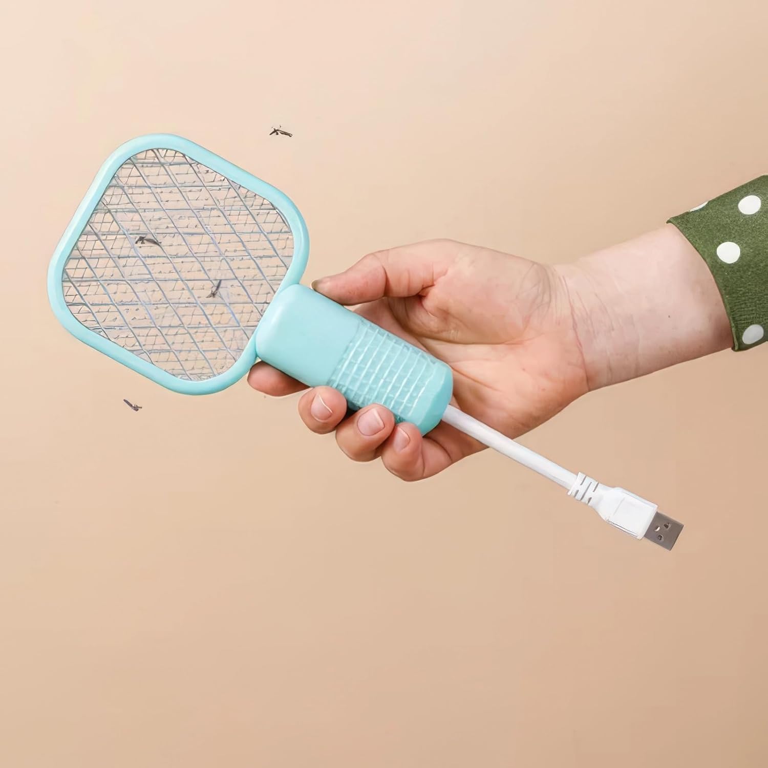 Mini USB Electric Mosquito Killer – Portable Fly & Insect Zapper Racket for Home and Travel - Dreamzhub