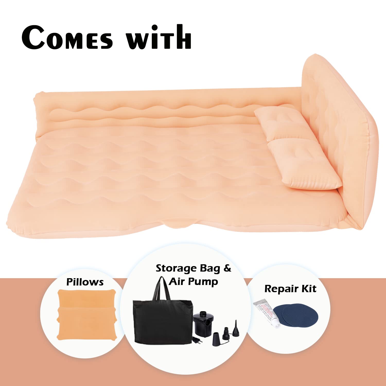 Multifunctional Inflatable Car Bed Mattress - Dreamzhub