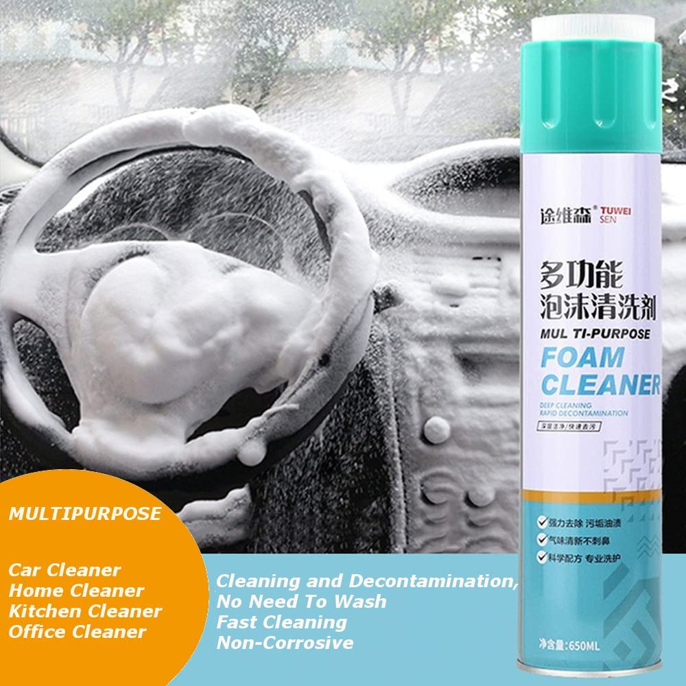 Multipurpose Car Foam Cleaner | Deep Cleansing for Interior and Exterior - Dreamzhub