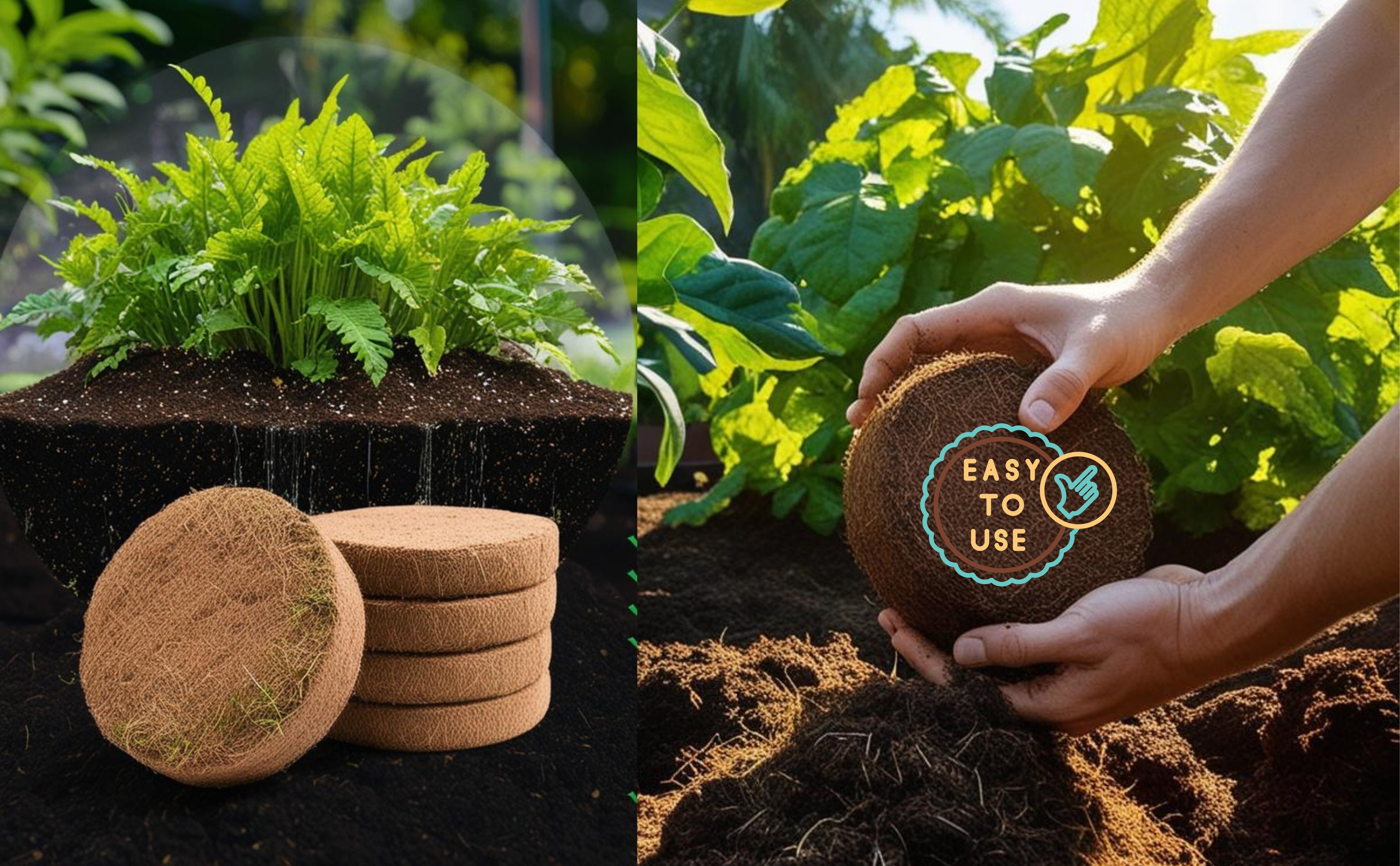 Organic Coconut Coir for Plants – Natural, Eco - Friendly Growing Medium for Healthy Plant Growth - Dreamzhub