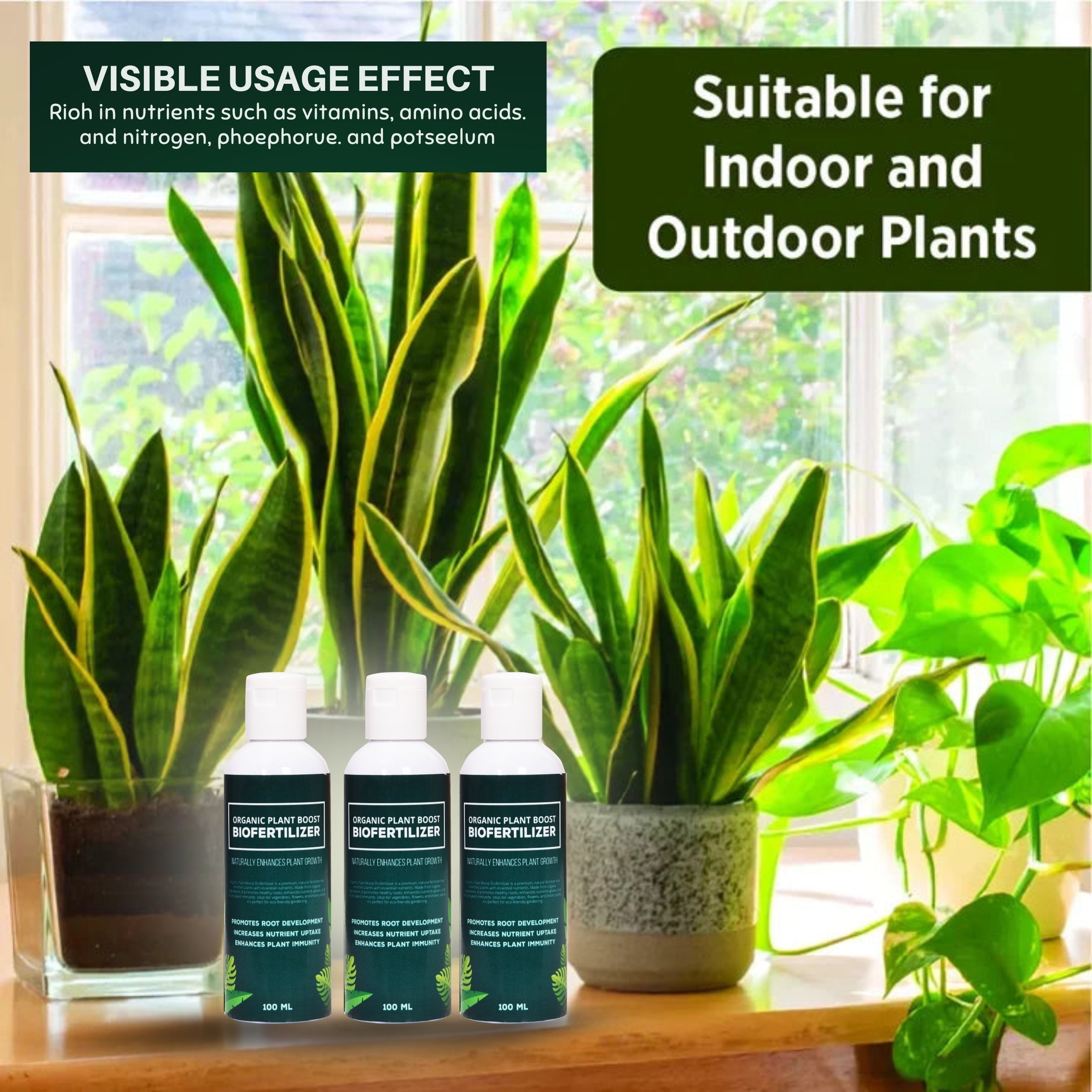 Organic Plant Boost Biofertilizer - Dreamzhub