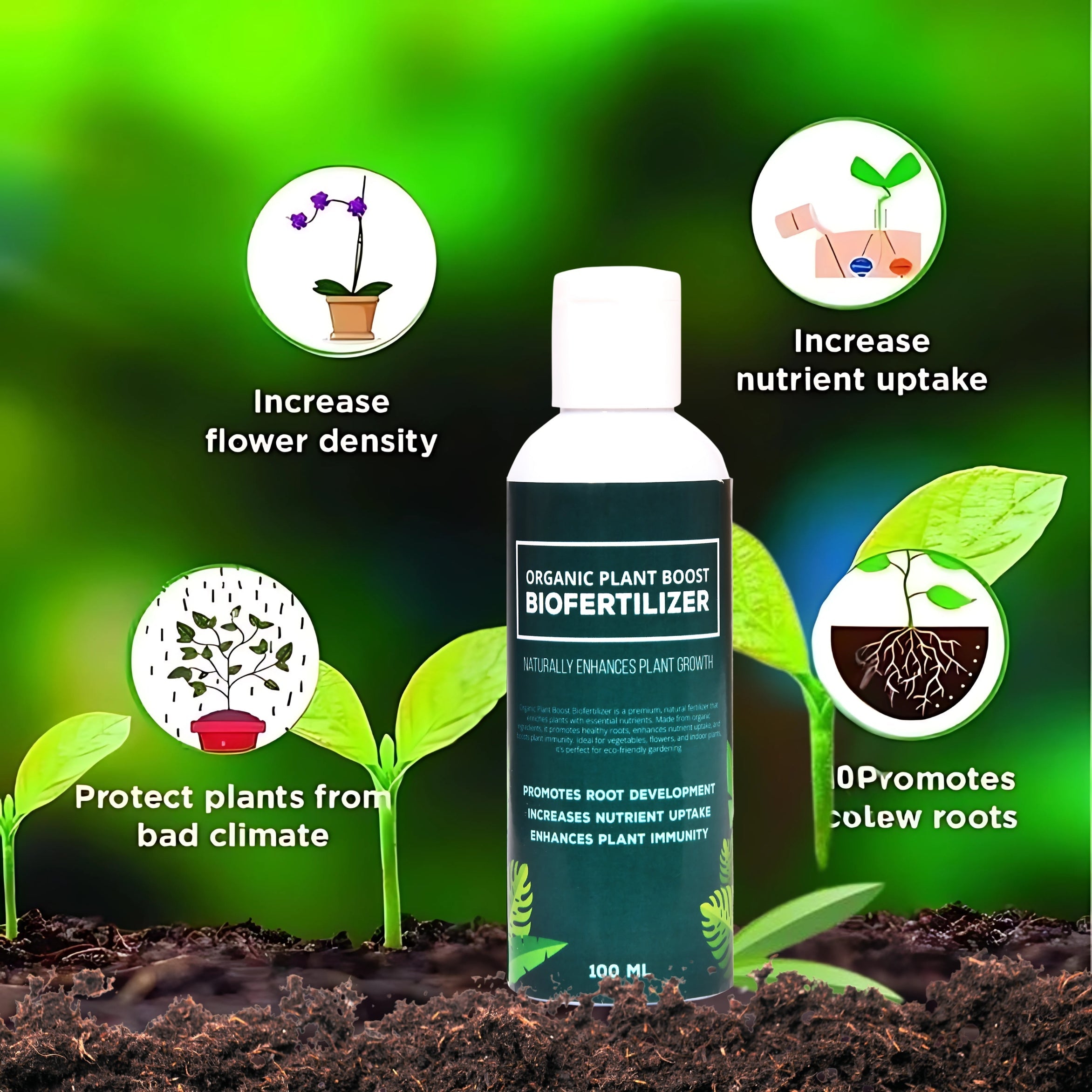 Organic Plant Boost Biofertilizer - Dreamzhub