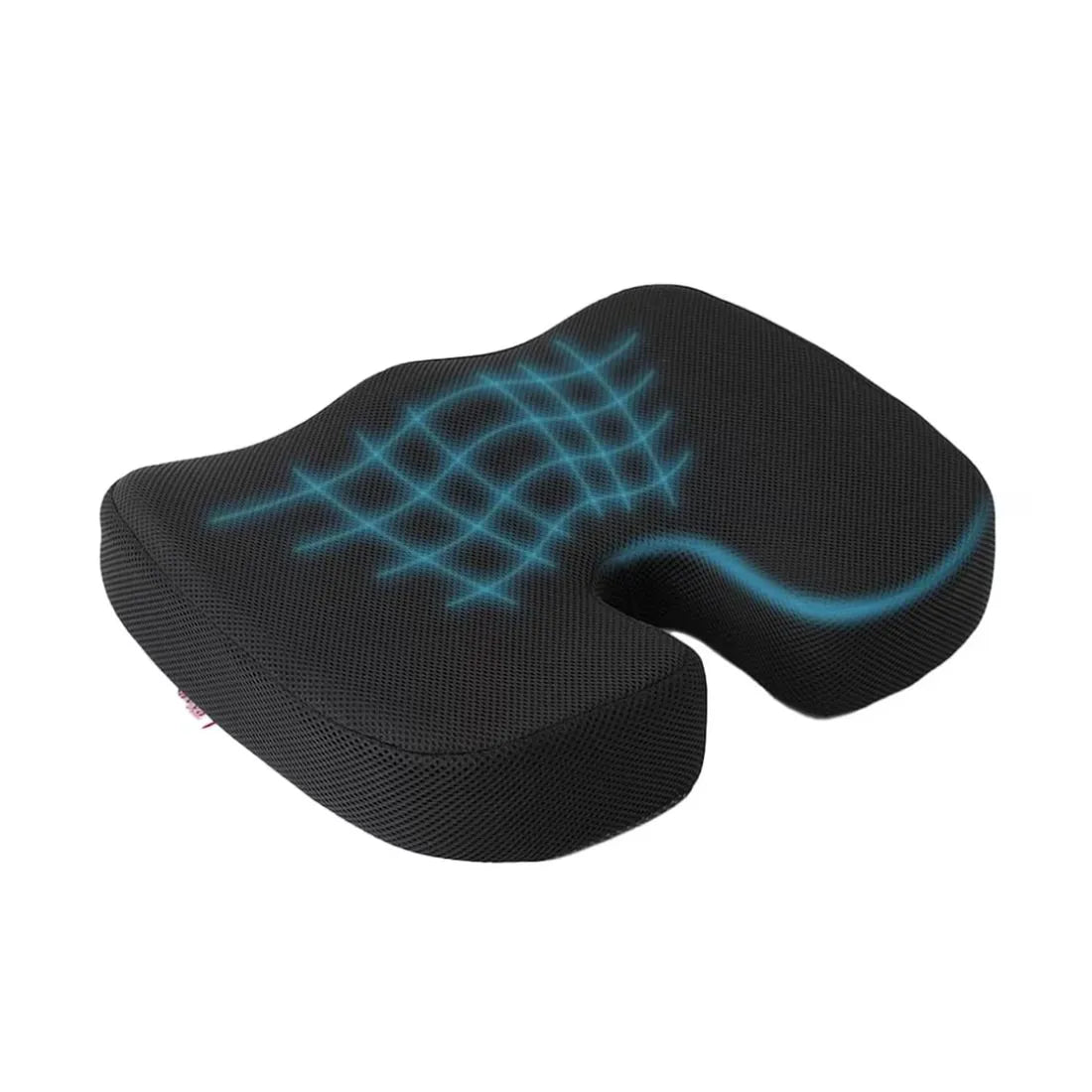 Orthopedic Memory Foam Seat Cushion – Large | Superior Comfort & Support for Back Pain Relief - Dreamzhub